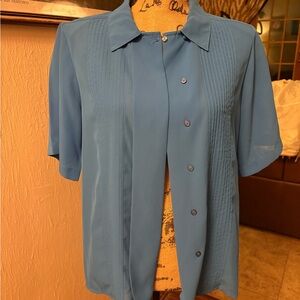 Vintage Christie & Jill Button Blouse